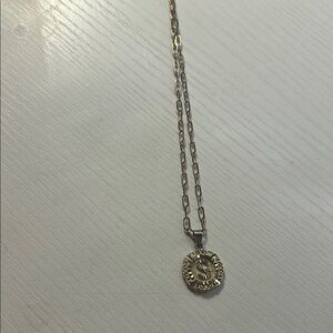 Gold Medallion Necklace